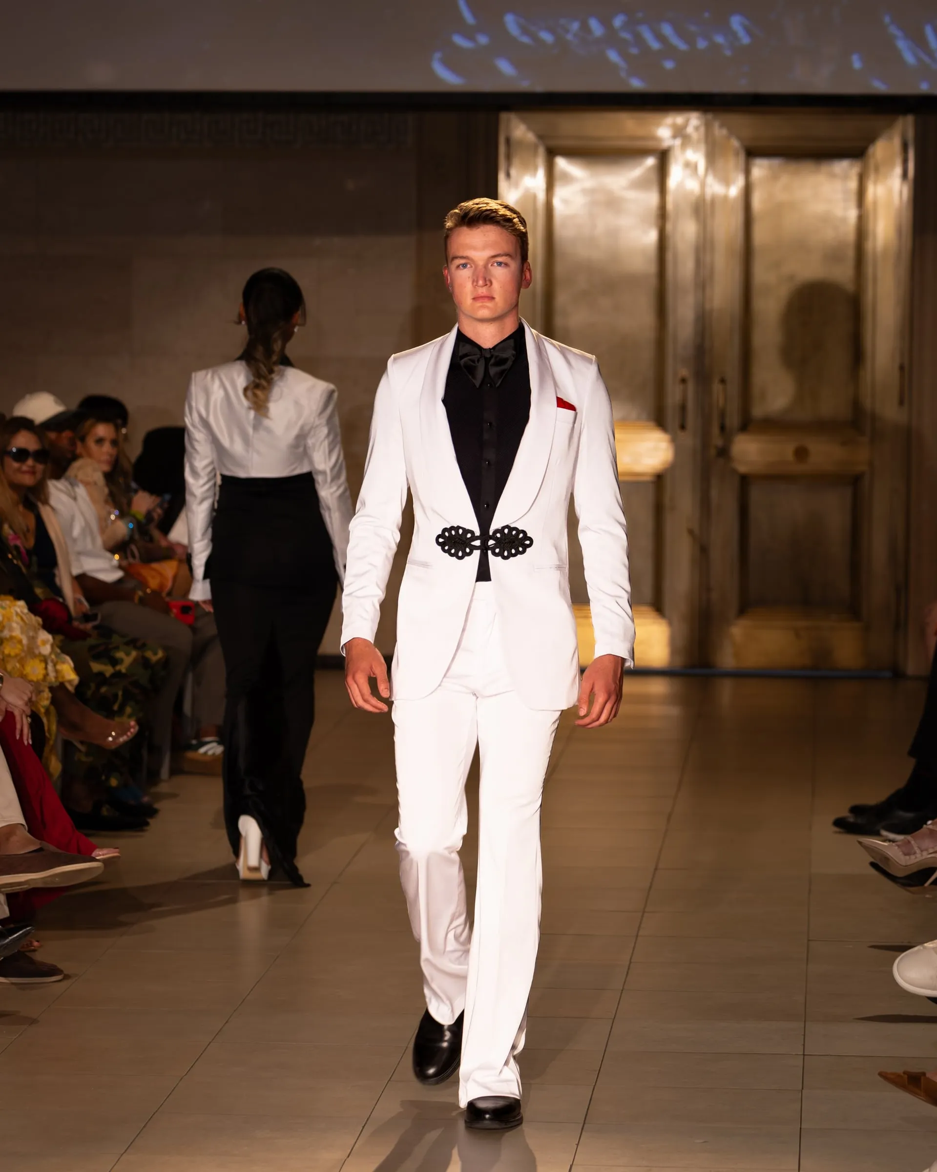 Laurin Bassler — Fashion Show in New York photographed by Yves Bachmann