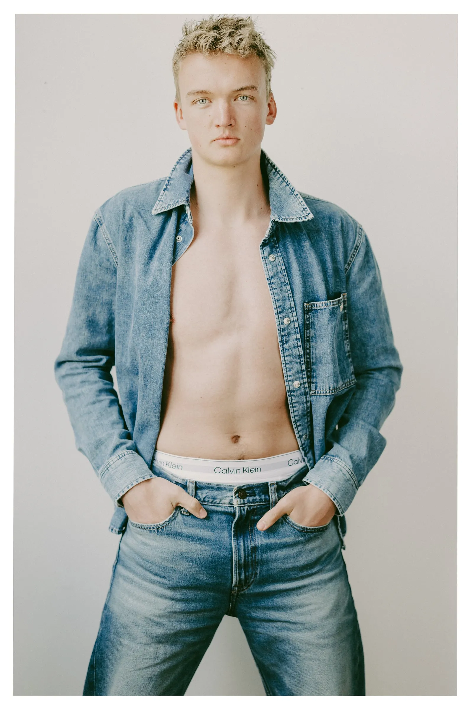 Laurin Bassler — Editorial in London photographed by Rick Owen
